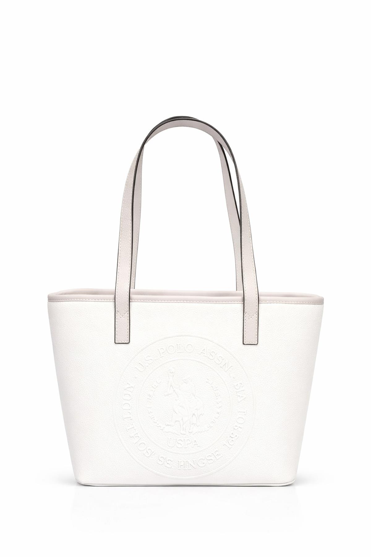 U.S. Polo Assn. Çapraz Askılı Kadın Çanta Beyaz Us24300