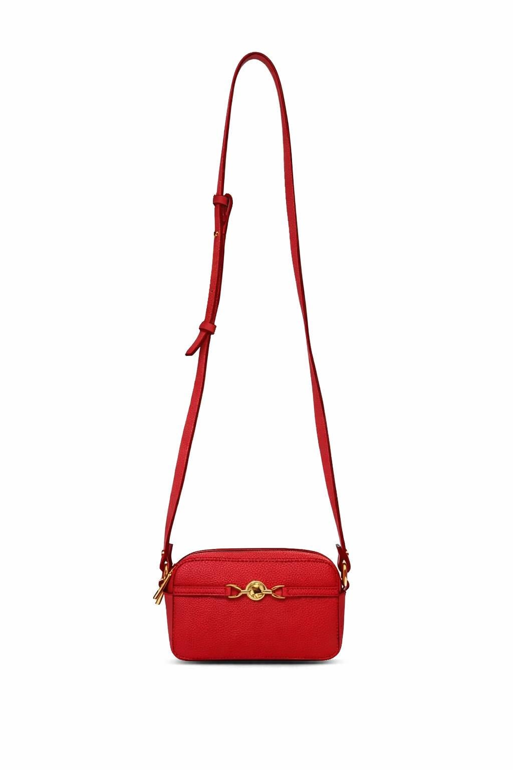 U.S. Polo Assn. Çapraz Askılı Kadın Çanta Kırmızı Us25232
