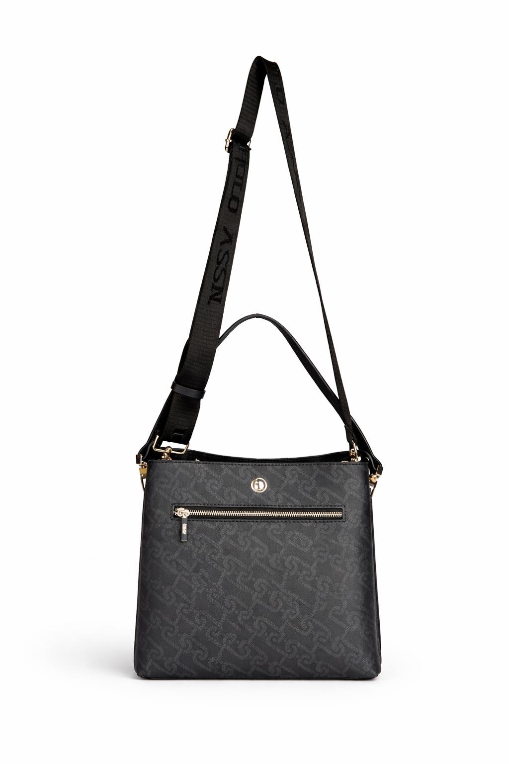 U.S. Polo Assn. Çapraz Askılı Kadın Çanta Siyah Us24109
