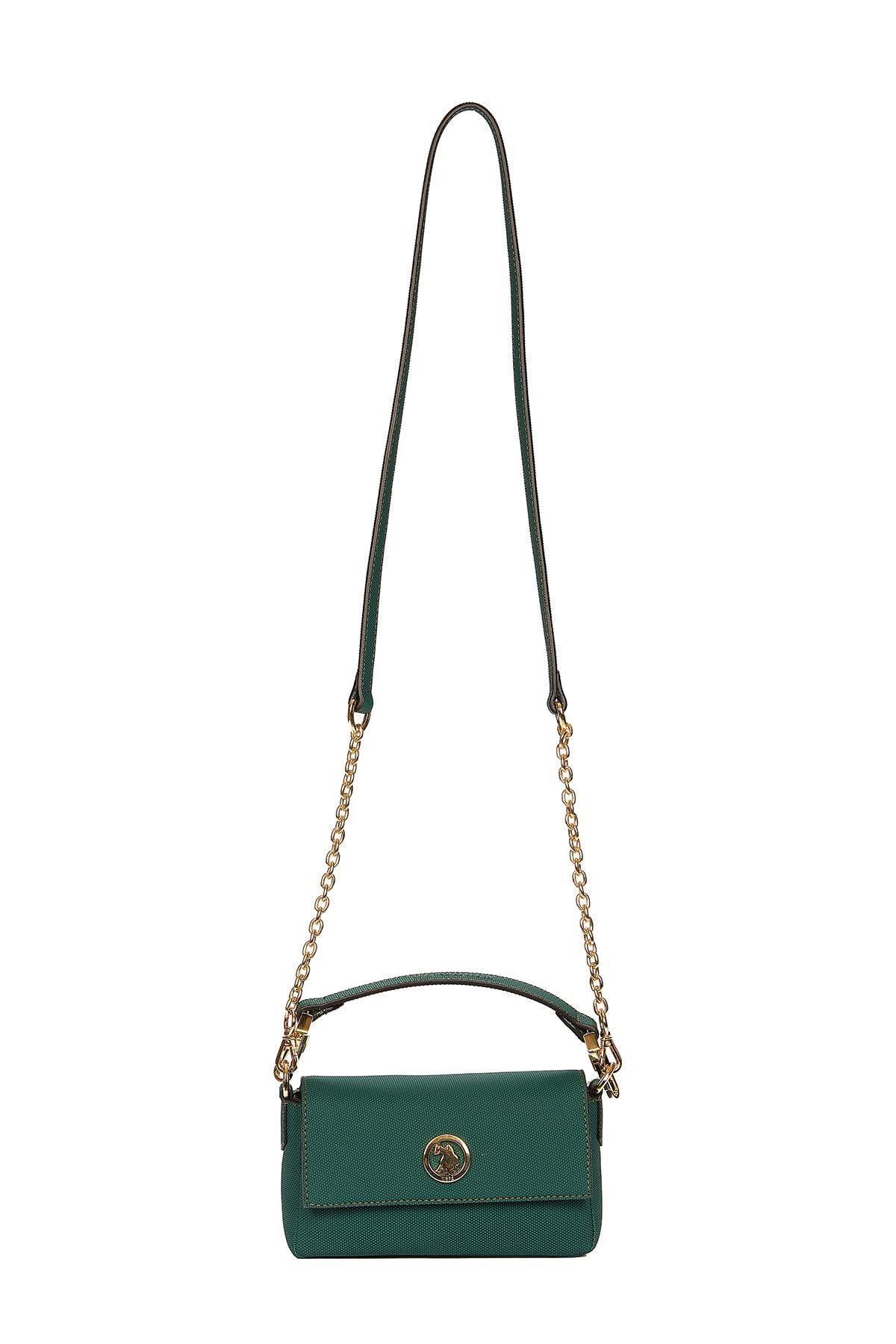 U.S. Polo Assn. Kadın Çapraz Askılı Çantası Petrol Us22583