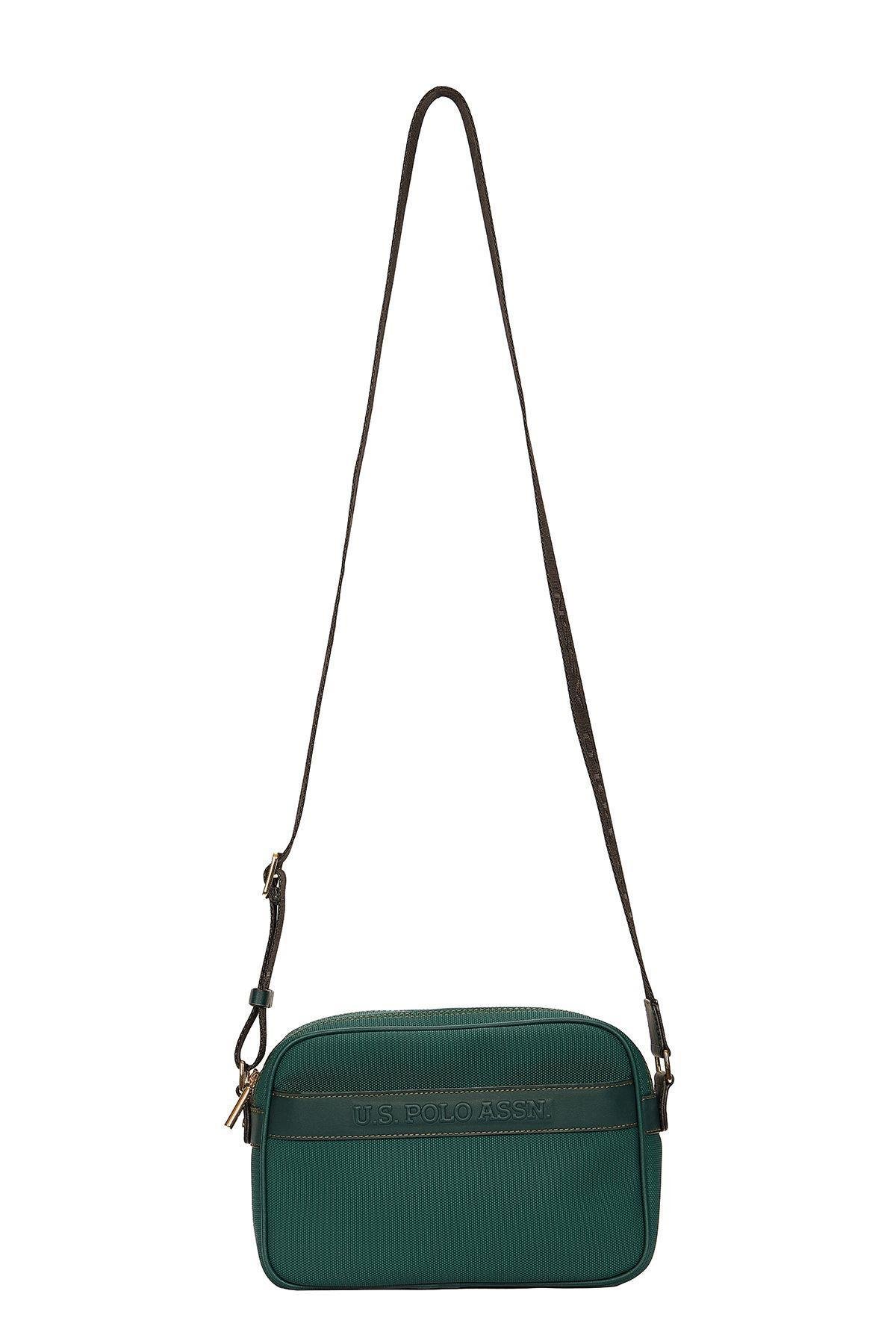 U.S. Polo Assn. Çapraz Askılı Kadın Çanta Petrol Us23710