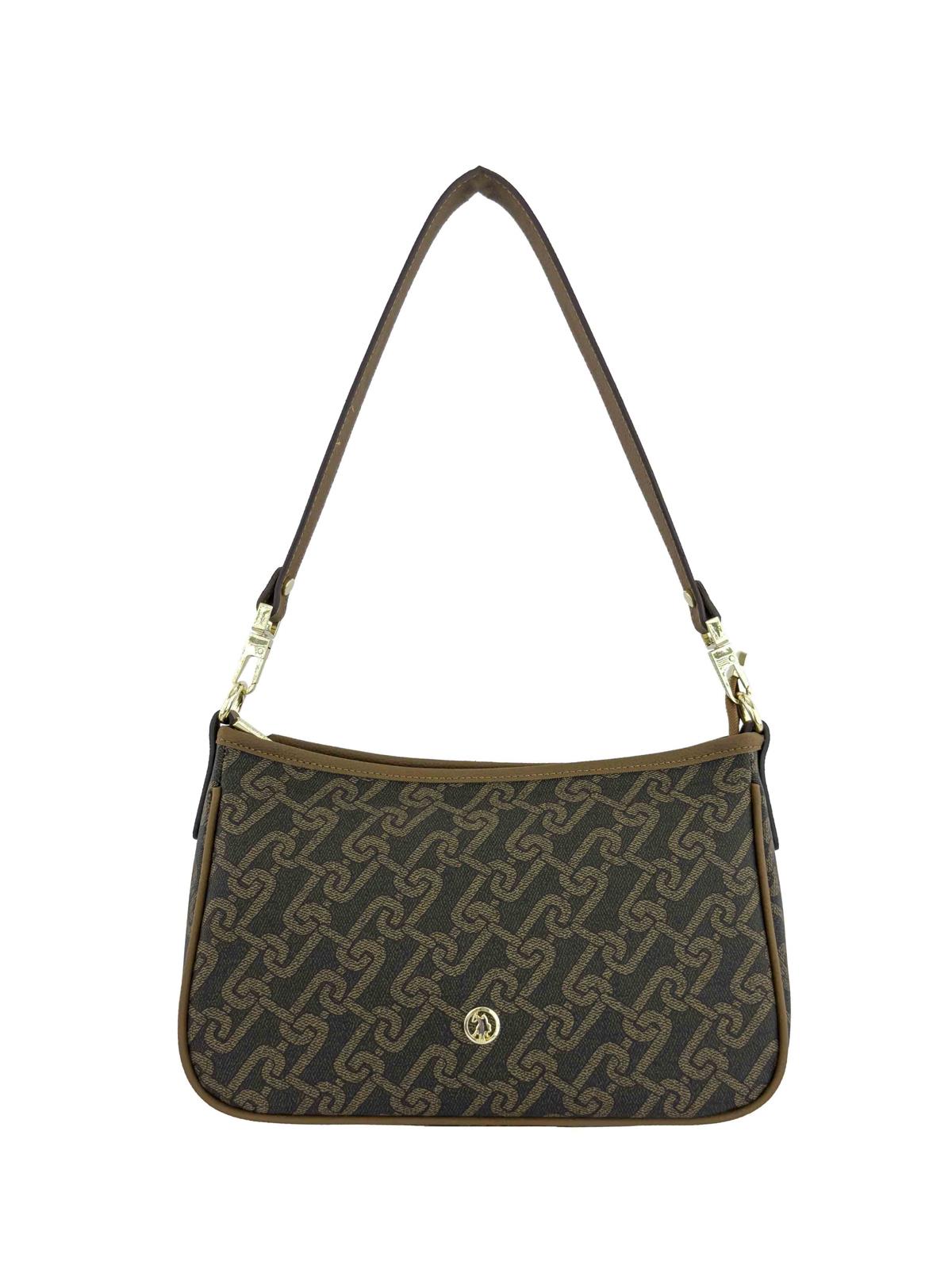 U.S. Polo Assn. Çapraz Askılı Kadın Çanta Kahve Us24117