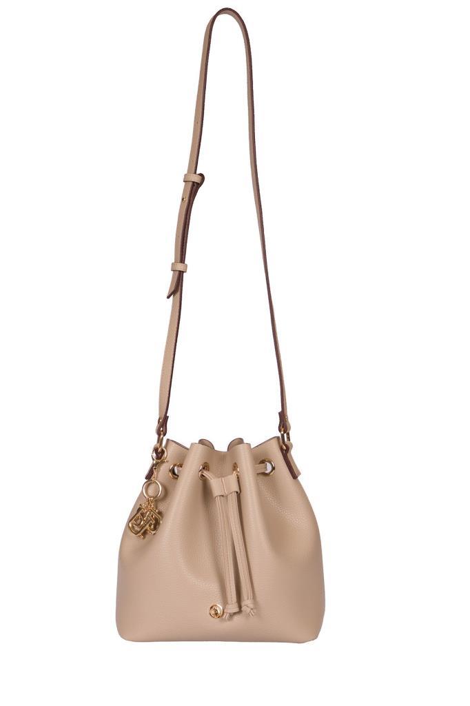 U.S. Polo Assn. Çapraz Askılı Kadın Çanta Bej Us25194