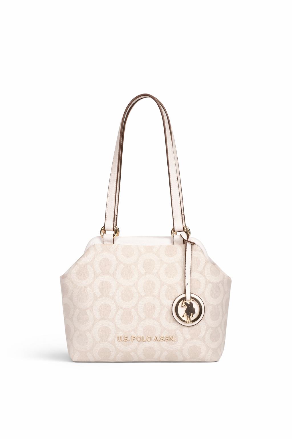 U.S. Polo Assn. Kadın Omuz Çanta Bej Us23203
