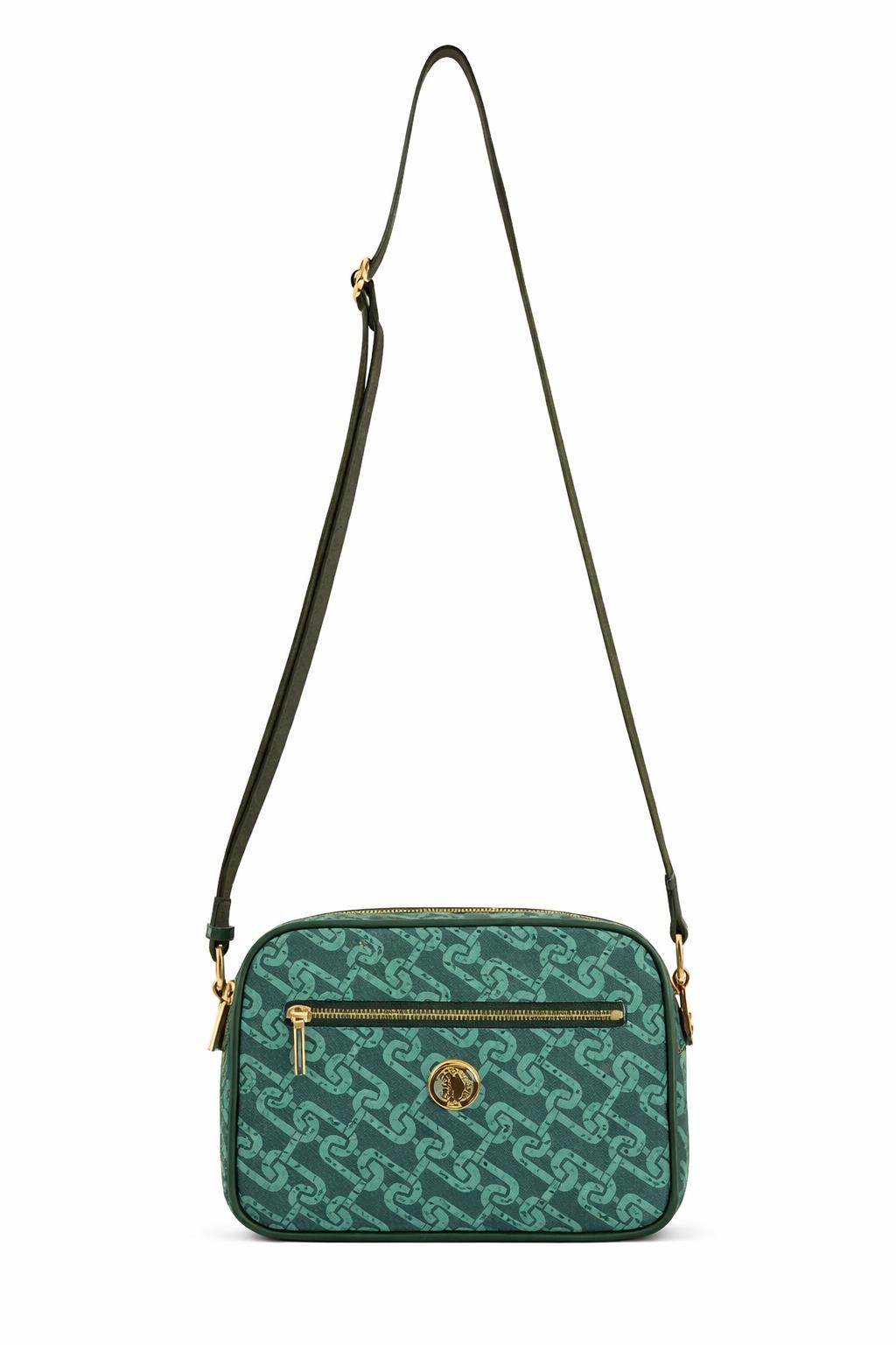 U.S. Polo Assn. Çapraz Askılı Kadın Çanta Petrol Us23513