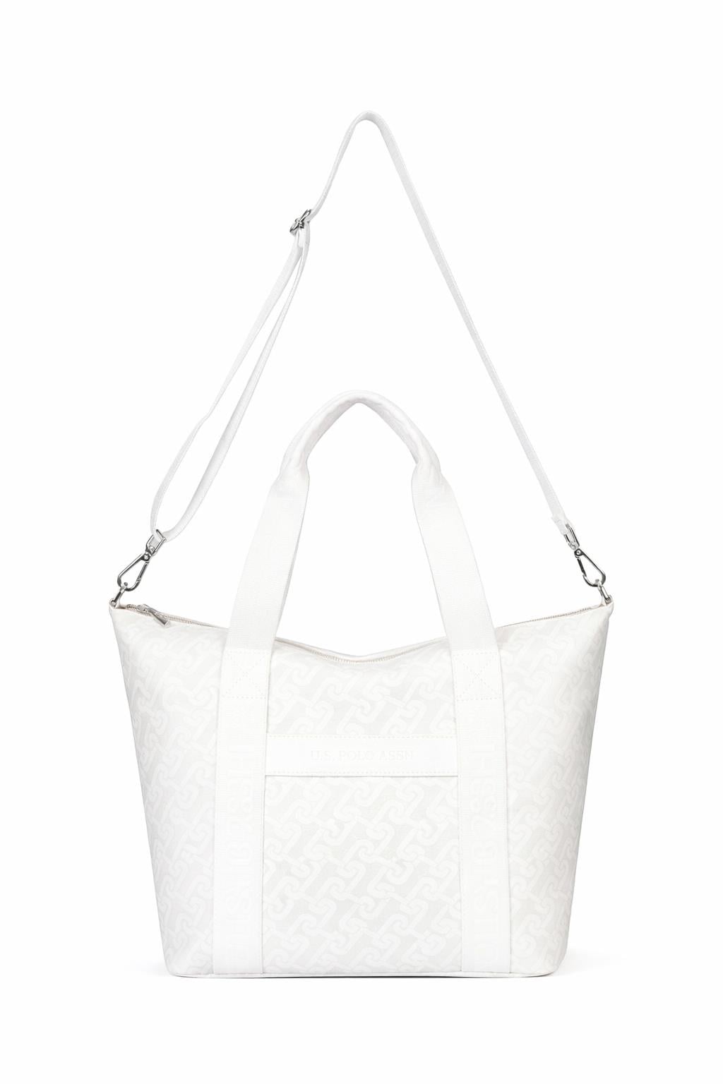 U.S. Polo Assn. Kadın Omuz Çanta Taş Beyaz Us23103