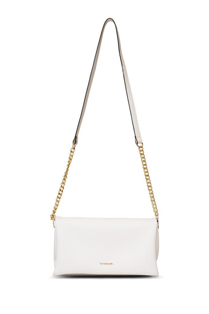 U.S. Polo Assn. Çapraz Askılı Kadın Çanta Beyaz Us25129