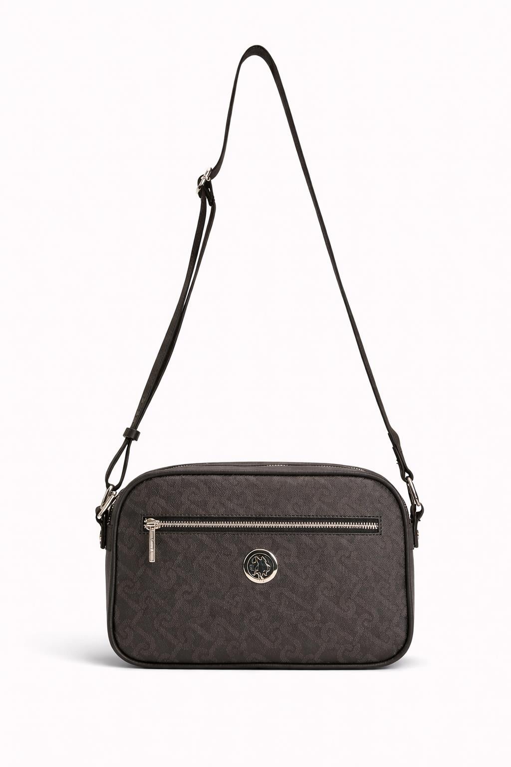 U.S. Polo Assn. Çapraz Askılı Kadın Çanta Siyah Us23513