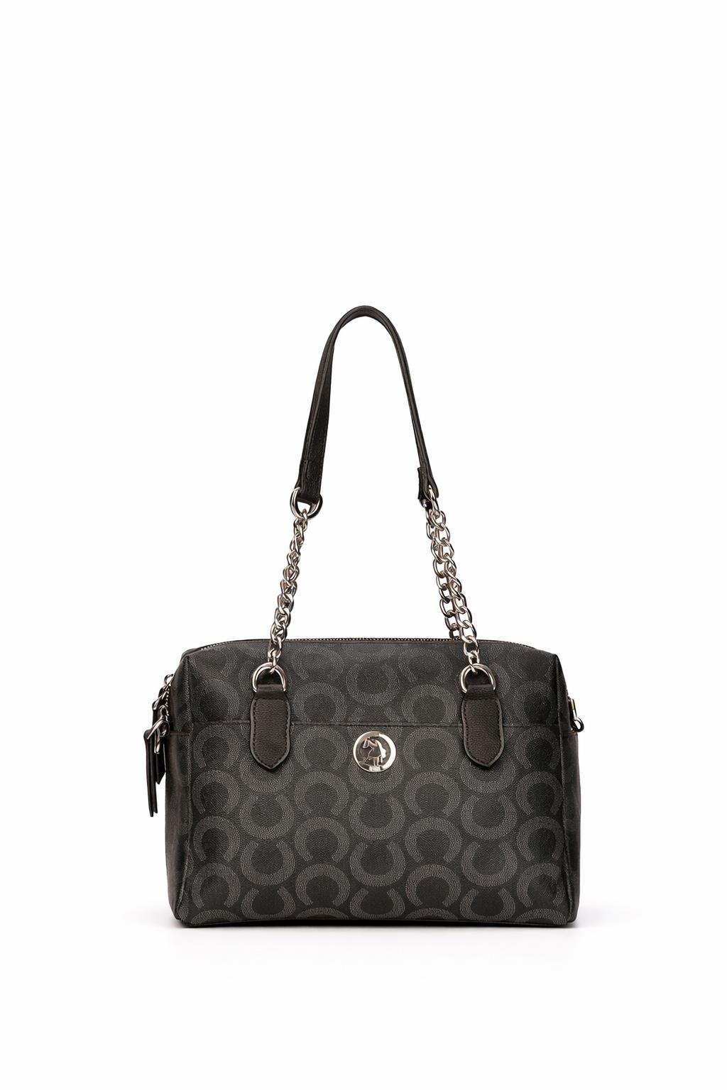 U.S. Polo Assn. Çapraz Askılı Kadın Çanta Siyah Us24203