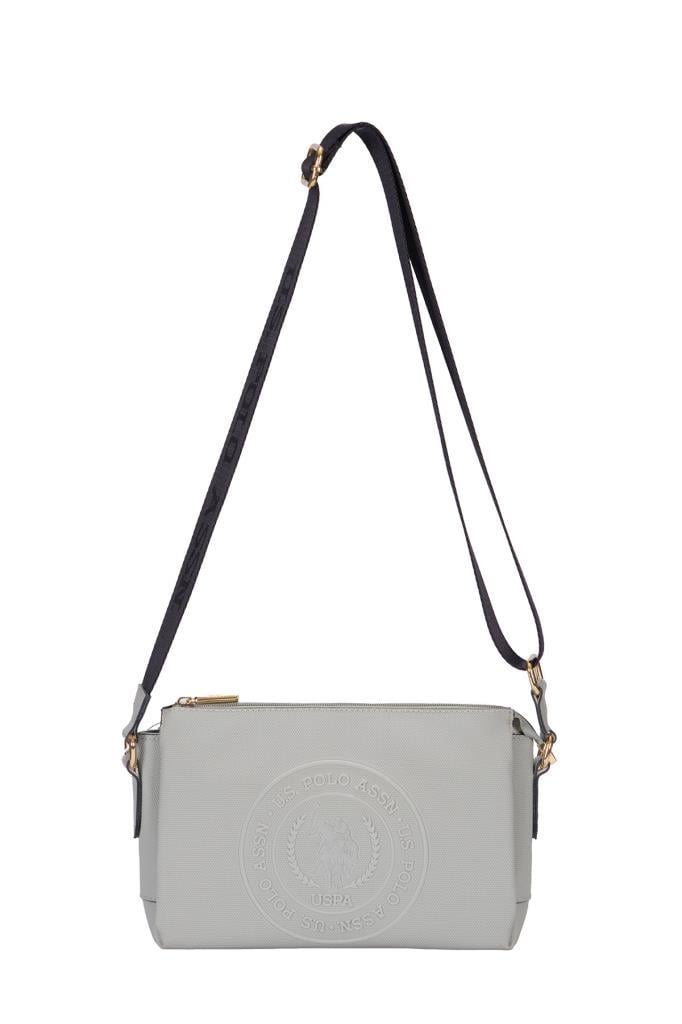 U.S. Polo Assn. Çapraz Askılı Kadın Çanta A-Gri Us25268