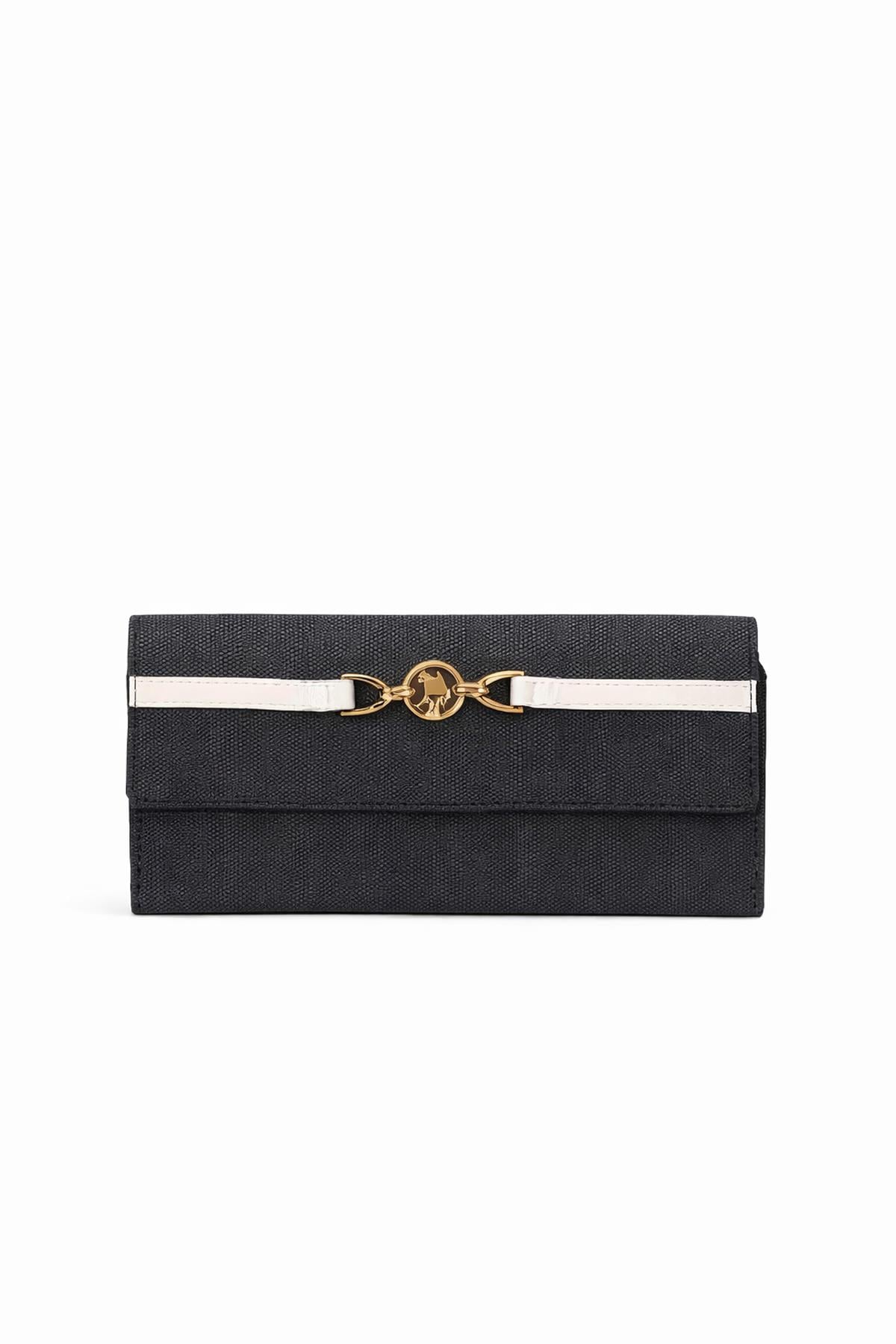 U.S. Polo Assn. Kadın Cüzdanı Lacivert-Kırmızı-Beyaz Usc25368