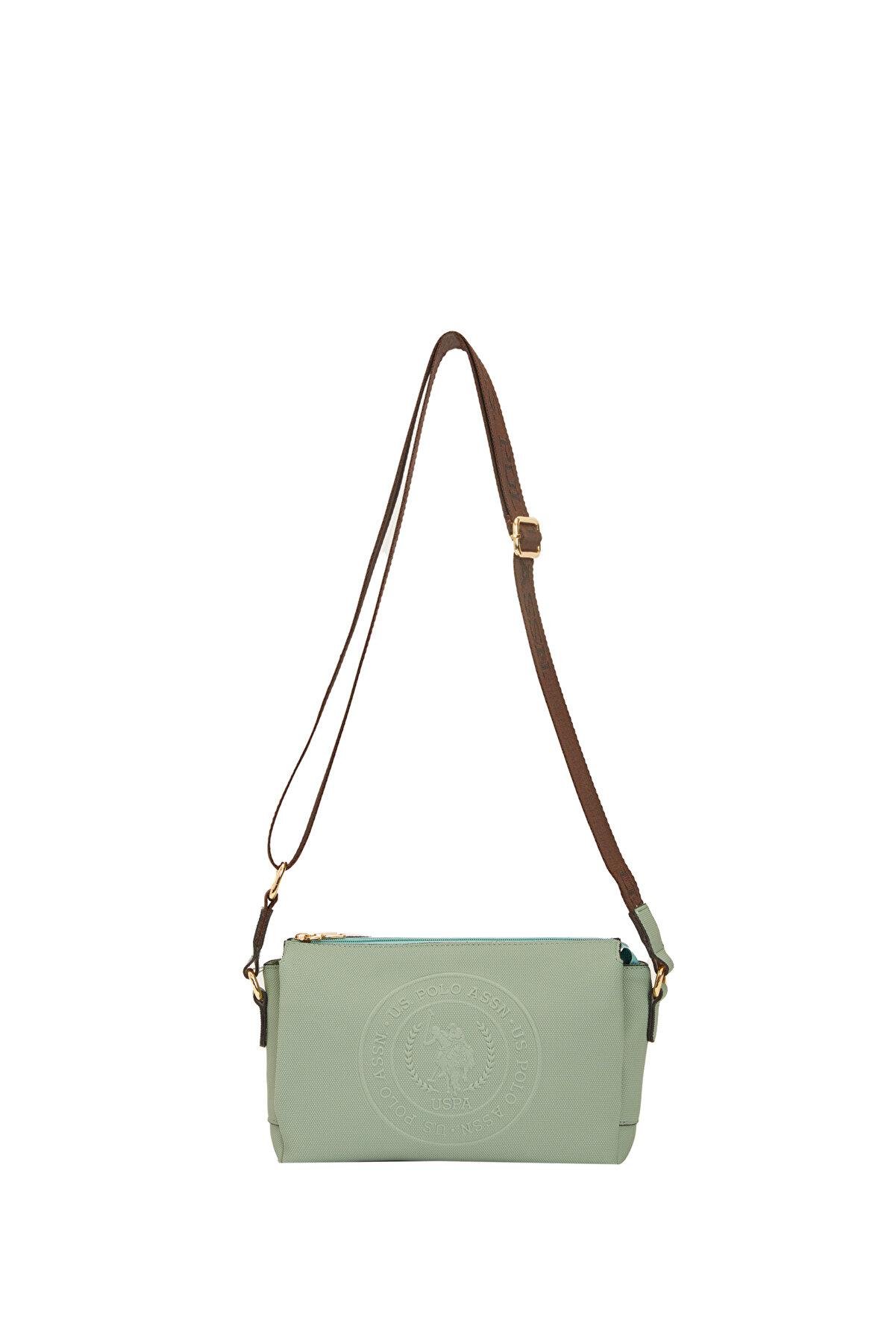 U.S. Polo Assn. Çapraz Askılı Kadın Çanta Yeşil Us24309