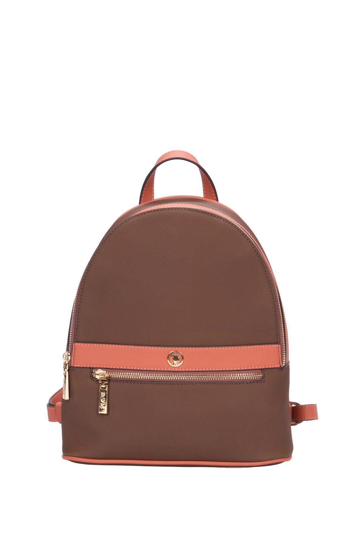 U.S. Polo Assn. Kadın Sırt Çantası Fındık Us22570