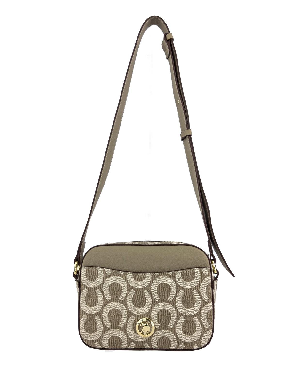 U.S. Polo Assn. Çapraz Askılı Kadın Çanta Koyu Taş Us24198