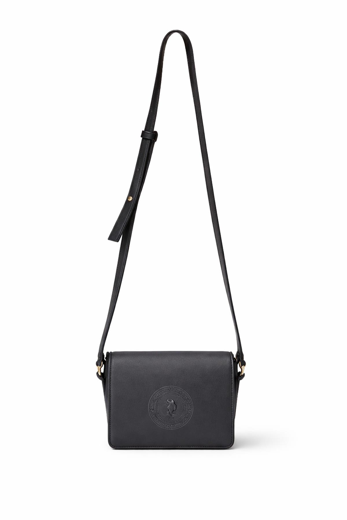 U.S. Polo Assn. Çapraz Askılı Kadın Çanta Siyah Us24305