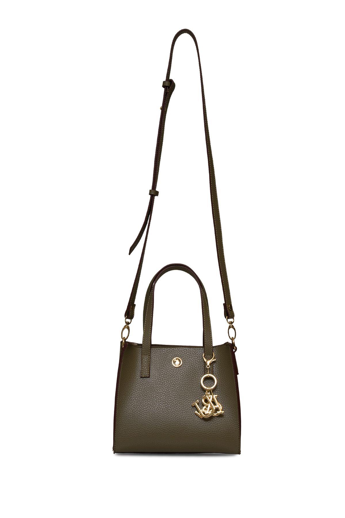 U.S. Polo Assn. Çapraz Askılı Kadın Çanta Haki Us25187