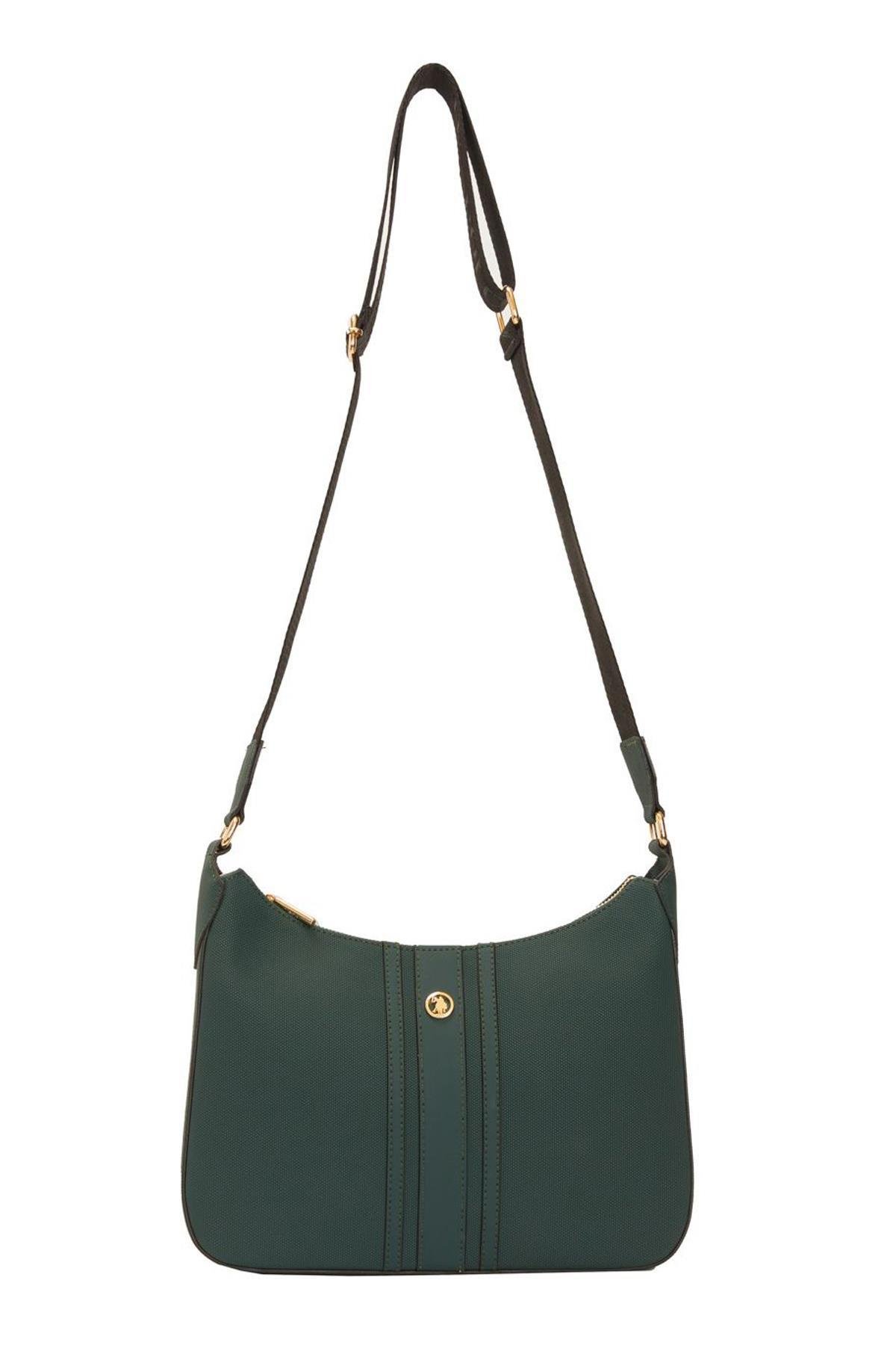 U.S. Polo Assn. Çapraz Askılı Kadın Çanta Petrol Us23661