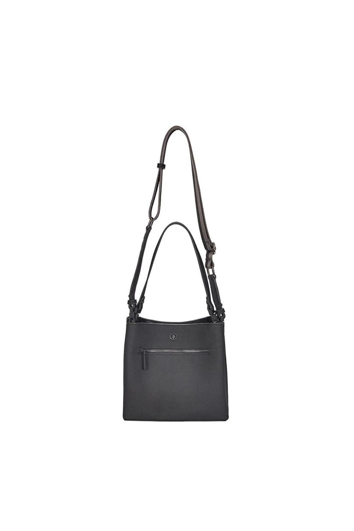 U.S. Polo Assn. Çapraz Askılı Kadın Çanta Siyah Us24276