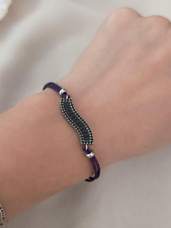 Asansör bileklik Zirkon Kararmaz Çelik Ayarlanabilir Ölçü Moda Bileklik 16961 