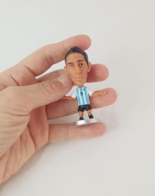 Cabezon Di Maria Sel  Futbolcu 3D 7 cm Figür Futbol Yıldızı Biblo  