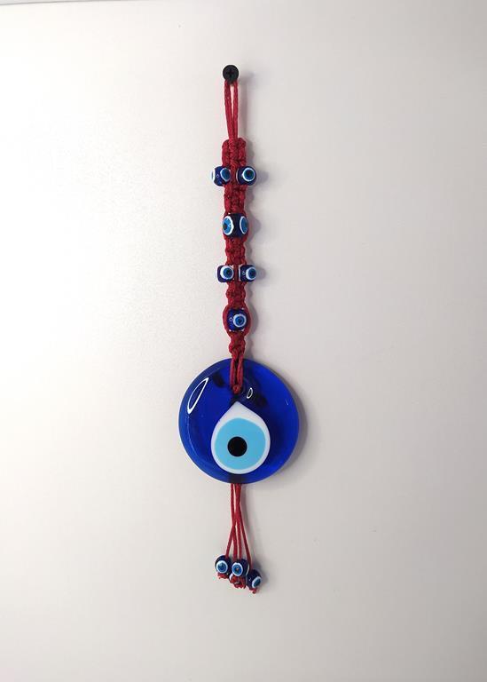 Cam Nazar Kötü Göz Kovucu Hand Made Ağaç Duvar Dekorasyonu Makrome Nazarlık Duvar Ağaç Ev Süsü