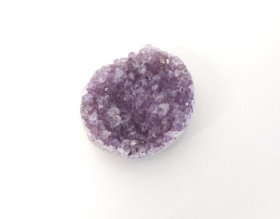 Doğal Ametist Kuvars Kristal Taş 3.5- 4 CM Reiki Şifa Çakra El Oyma Kaba Doğal Taşlar 