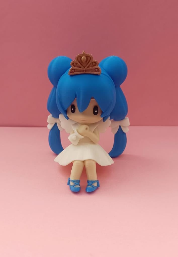 Hatsune Miku 10 cm Figür Dekoratif Anime Biblo Masaüstü & Koleksiyon Figürü