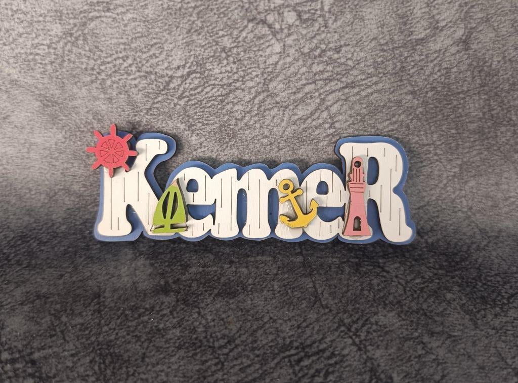 Magnet Dümen Çapa Gemi Kule Yelken Deniz Kabuk Nazar Göz Buzdolabı Süsü Ahşap Magnet Mıknatıslı Hediyelik Eşya