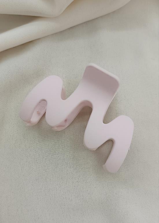 Mandal Toka Saç Aksesuarı 9 cm İthal Ürün Saç Tokası Renk Açık Pembe