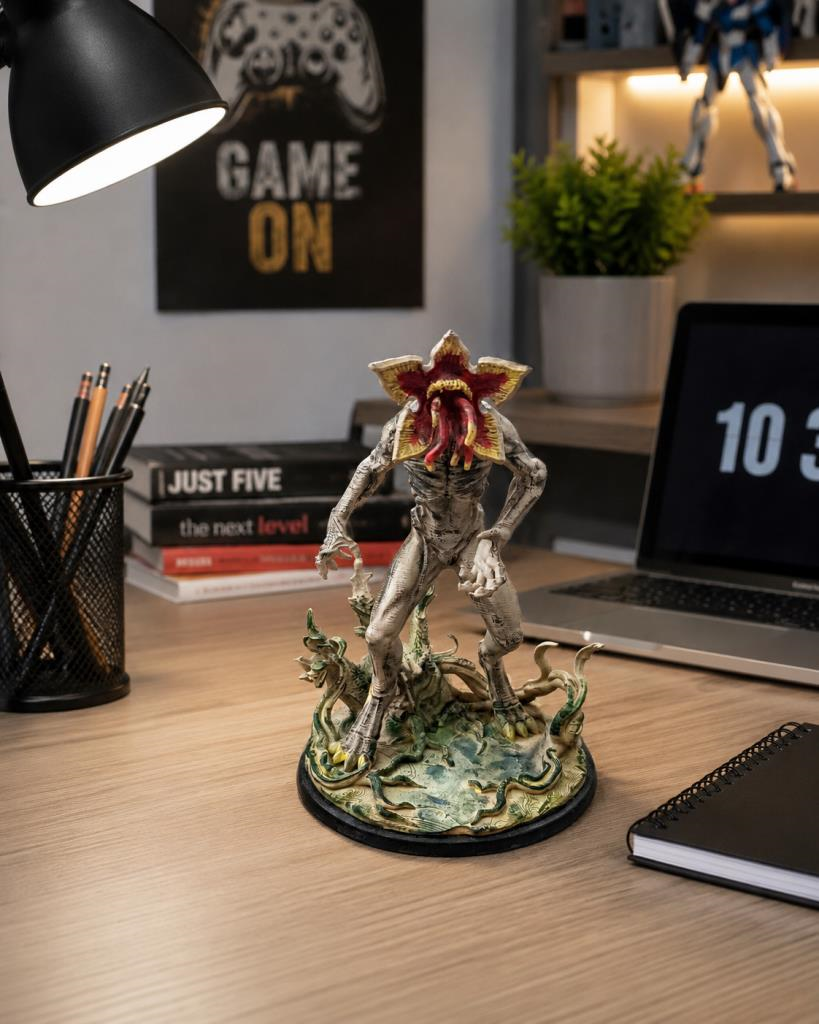 Stranger Things Demogorgon Figür Dekoratif Koleksiyon Figürü Korku Temalı Masaüstü Biblo