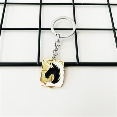 Attack On Titan Military Police Sembol Metal Anahtarlık