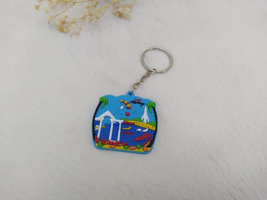Anahtarlık Plastik Kemer Manzara Anahtarlık