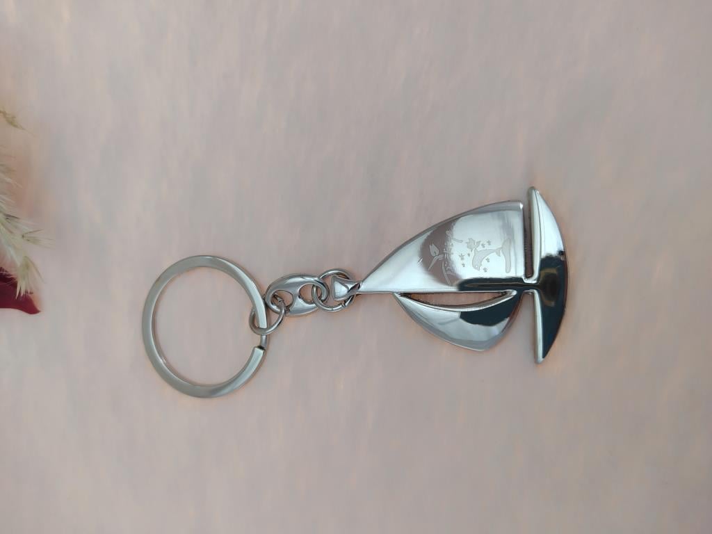 Anahtarlık Yelkenli Paslanmaz Metal Anahtarlık Türkiye Yazılı Hediye Anahtarlık