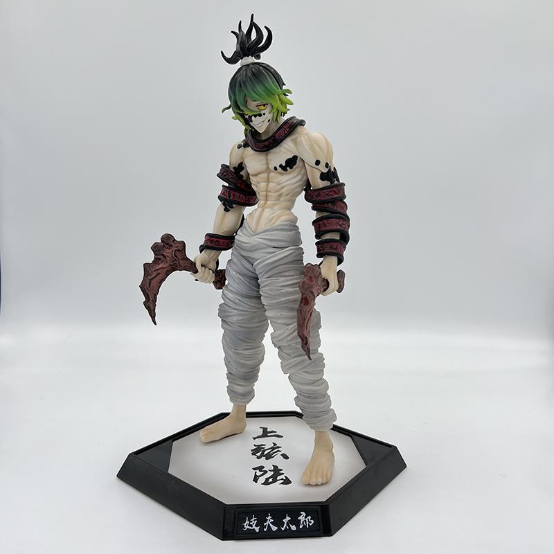 Anime Demon Slayer Kimetsu No Yaiba Gyutaro Eylem Karakter Figür Oyuncak Biblo 27 cm