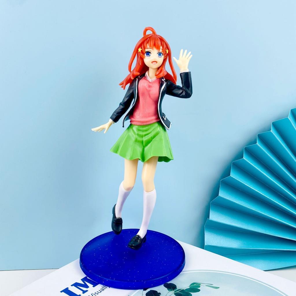 Anime The Quintessential Quintuplets Nino Nakano Eşsiz Beşizler Karakter Figür Oyuncak Standlı Biblo 14664