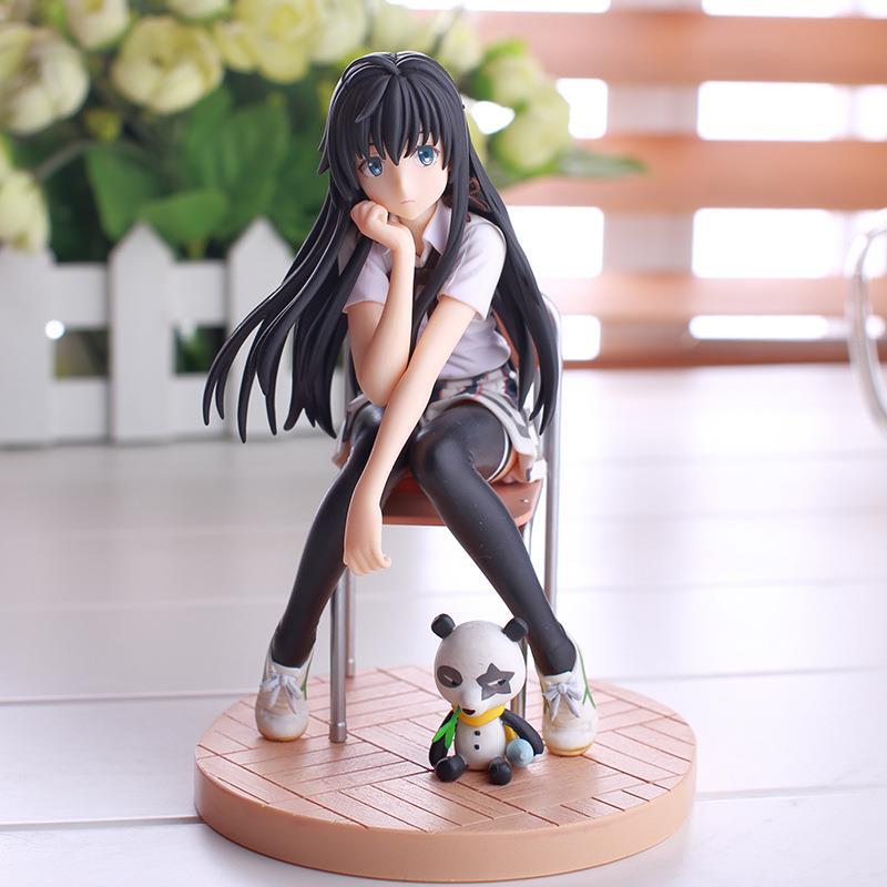 Anime Yukino Yukinoshita Karakter Figür Oyuncak Biblo 14 cm