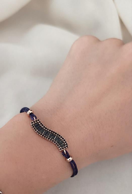 Asansör bileklik Zirkon Kararmaz Çelik Ayarlanabilir Ölçü Moda Bileklik 16959