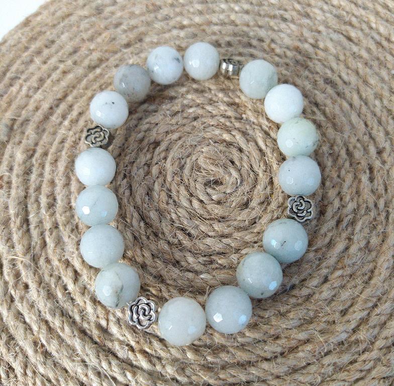 Bileklik Doğal Taş Çakra Elastik Aşk Sevgili Bileklik Unisex Yoga Enerji Bilezik 