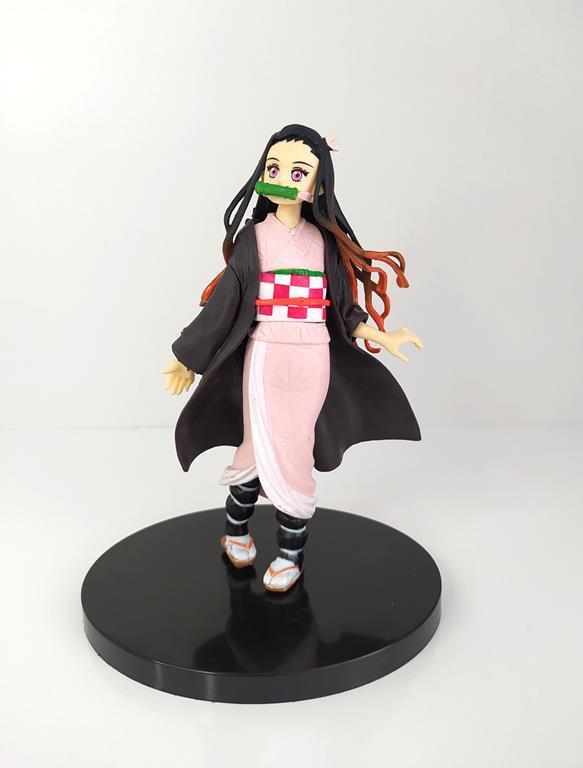 Demon Slayer Kimetsu No Yaiba Anime Nezuko Kamado Karakter Action Figür 17 cm