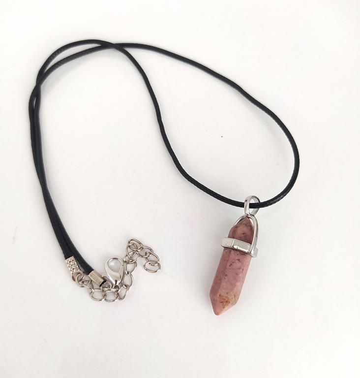 Doğaltaş Jasper Taşı Kolye