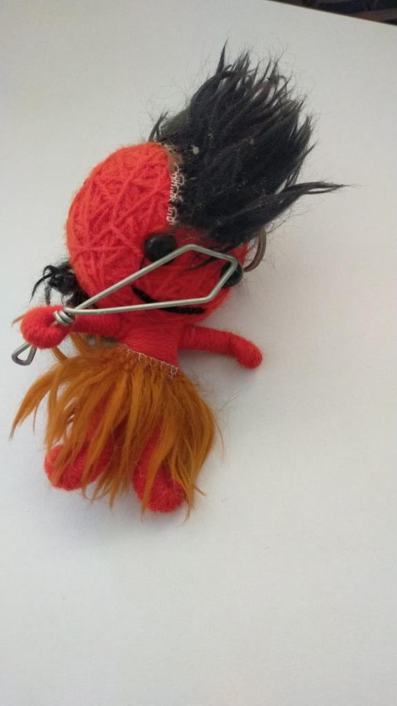 İp Örgü Keçe İlginç Anahtarlık Çanta Süsü Oyuncak Aksesuar  