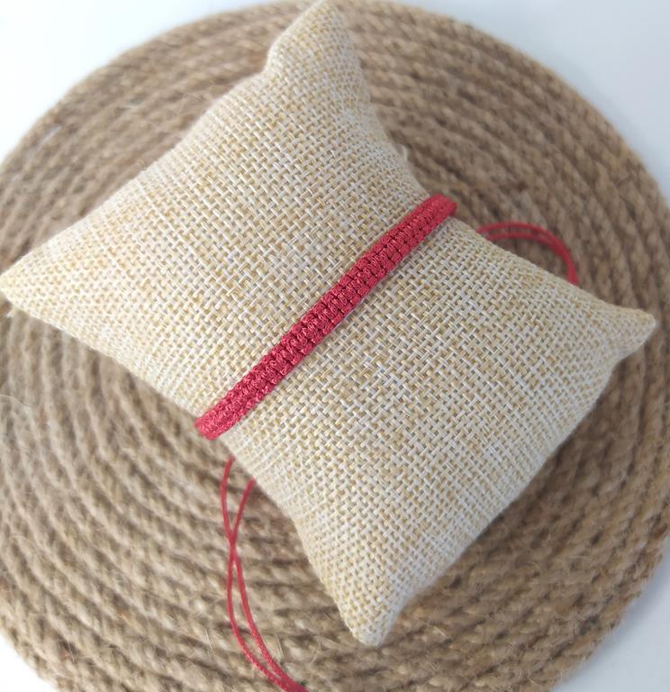 Kırmızı Bileklik Uğur Şans Aşk Bilekliği Makrome İp Ayarlanabilir Bilezik Kadın Kız Takı