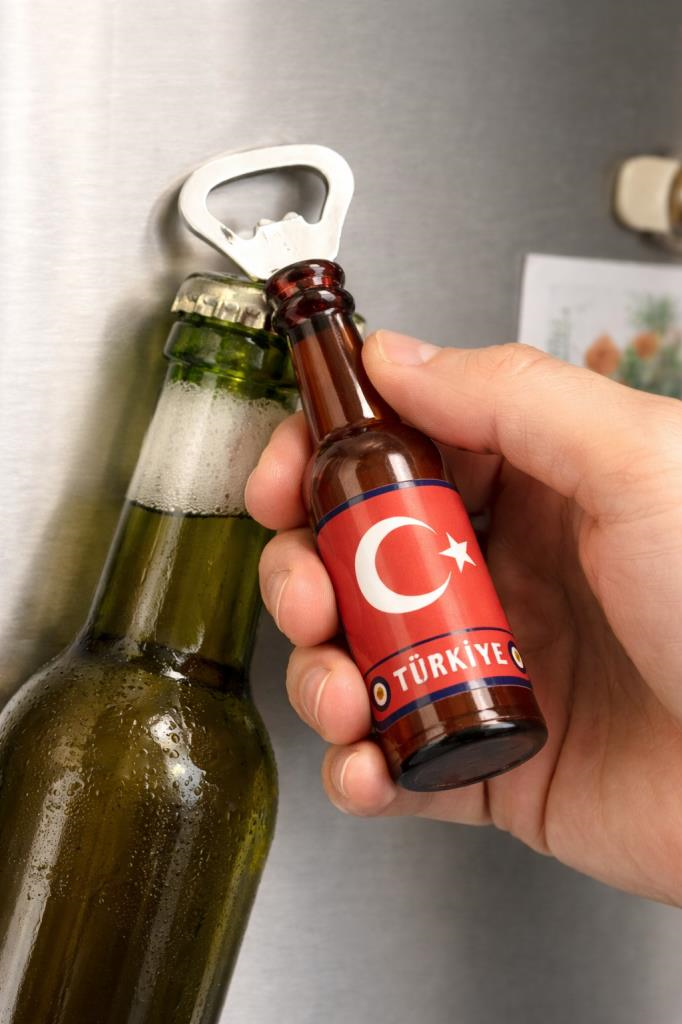 Magnetli Şişe Açacak Türkiye Temalı – Buzdolabı Magnet Açacak Dekoratif Açacak Hediyelik