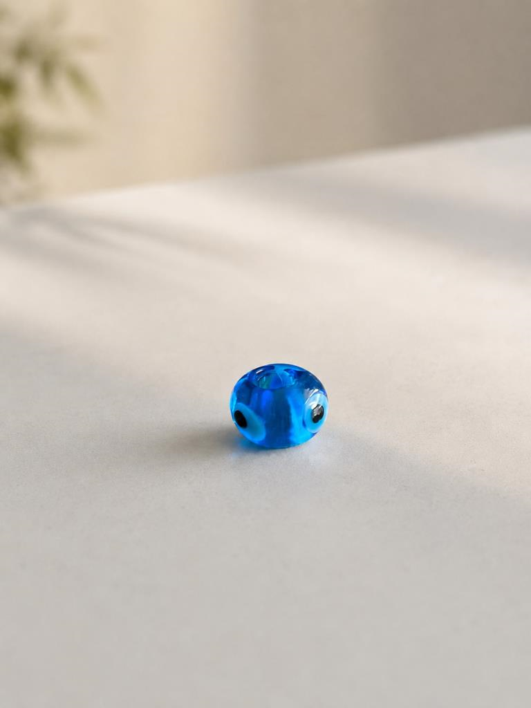Mavi Nazar Boncuğu Charm Boncuk Kadın Bileklik Aparatı Modern Şık Tasarım
