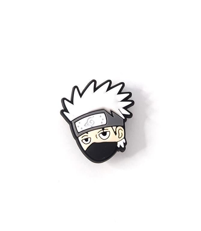 Naruto Kakashi Terlik Ayakkabı Süsü Silikon Kız Erkek Aksesuar 1 Adet Hediye  