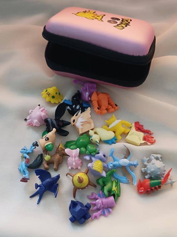 Pokemon Mini Figür 24 lü Set 2-3 cm Karakter Figür Koleksiyon Oyuncak Pmb