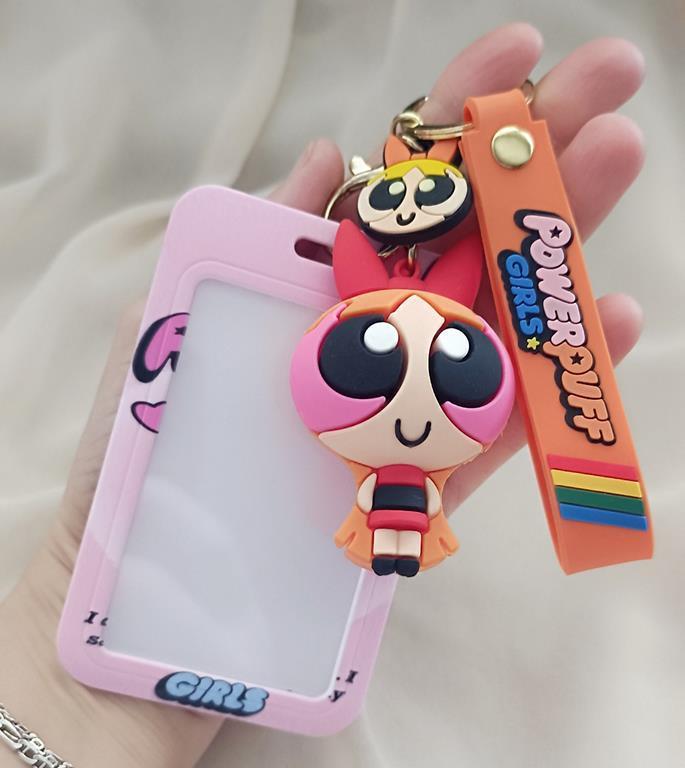 Powerpuff Girls Anahtarlık Ve Çanta Aksesuarı Kartlık Kartvizitlik Oyuncak Karakter