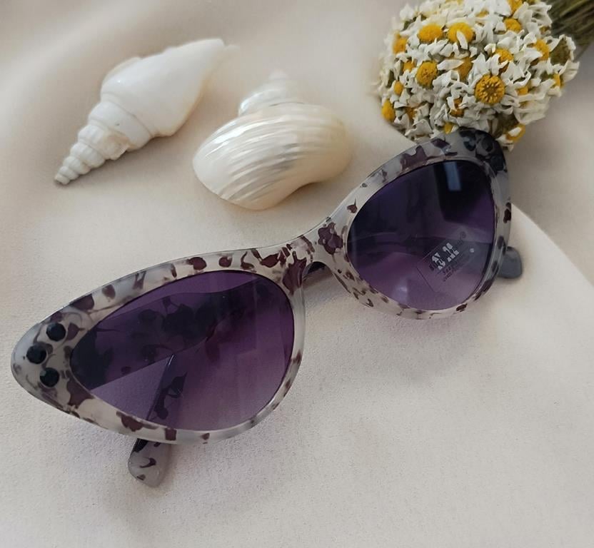 Silvio Monetti Leopar UV400 Kadın Güneş Gözlüğü Kutusunda 