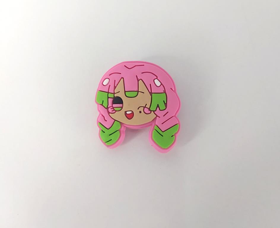 Terlik Ayakkabı Sandalet Süsü 1 Adet Silikon Anime Kız Erkek Aksesuar Hediye  