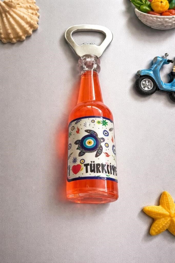 Türkiye Temalı Şişe Açacak Magnet – Buzdolabı Süsü Açacak | Hediyelik Eşya